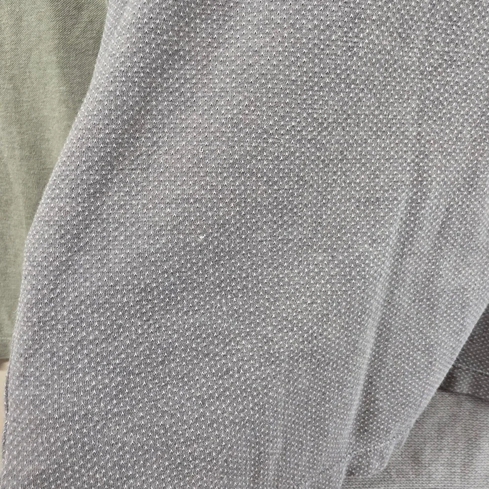 Banana Republic Mens Luxury Touch Performance Polo Shirt Lot 2 Sage Green Grey M